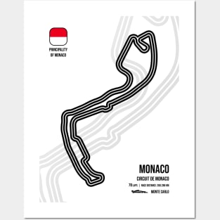 Monte Carlo Race Track Posters and Art